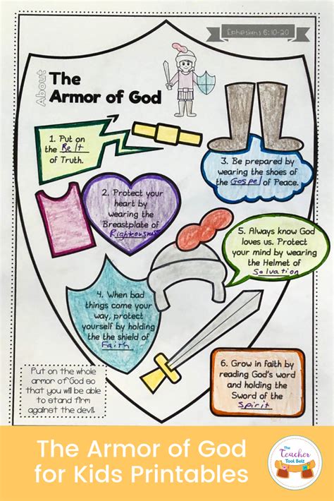 Armor Of God Printable Activities